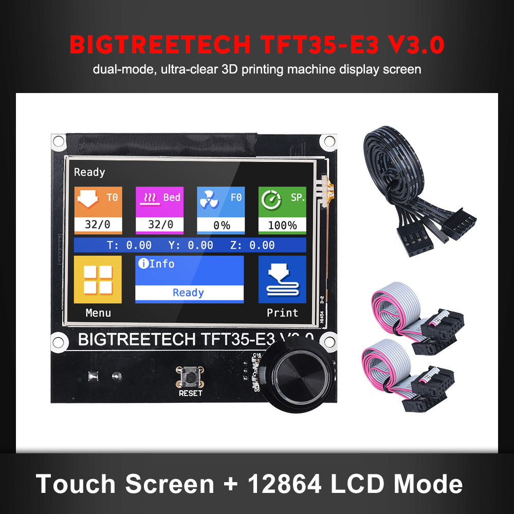 Creality Printer Ender 3 V3 - หน้าจอ: BIGTREETECH TFT35 E3 V3.0 3D