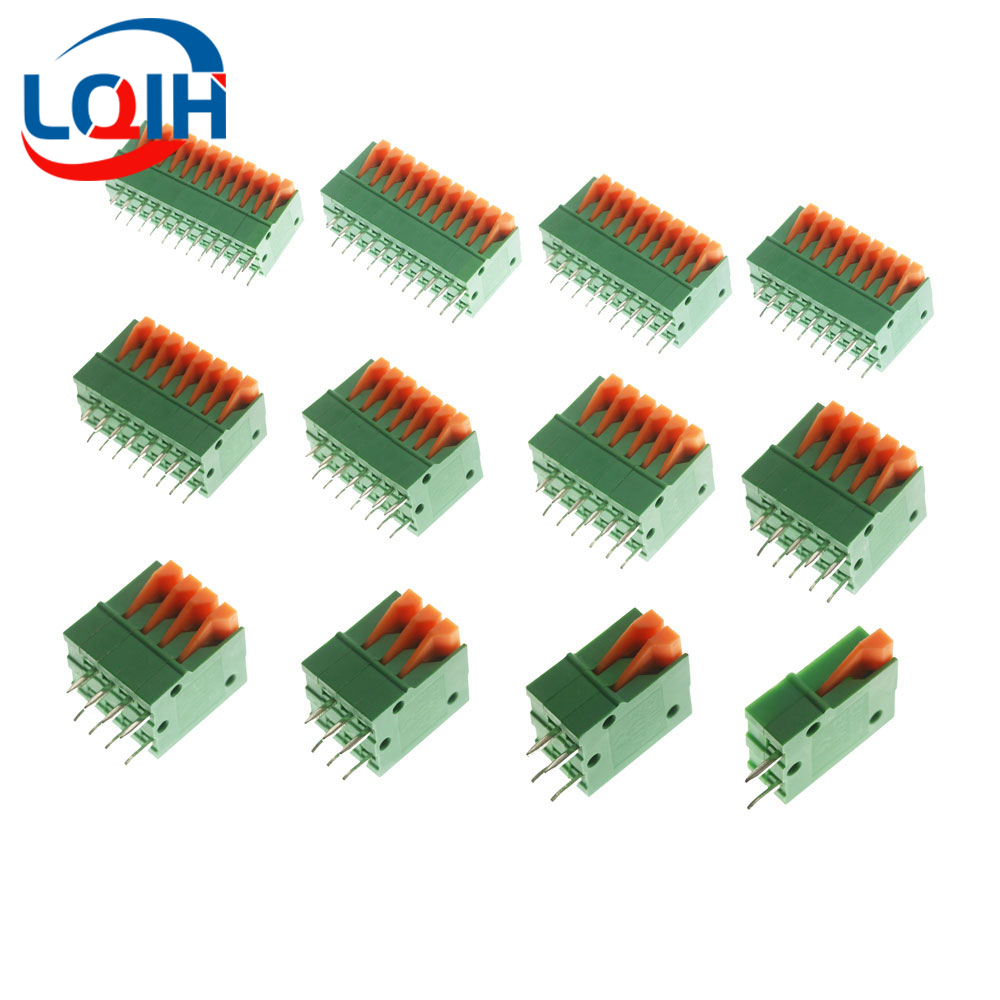 Push Fit Connector - 10 ชิ้น Pitch 2.54 มิลลิเมตร KF141V