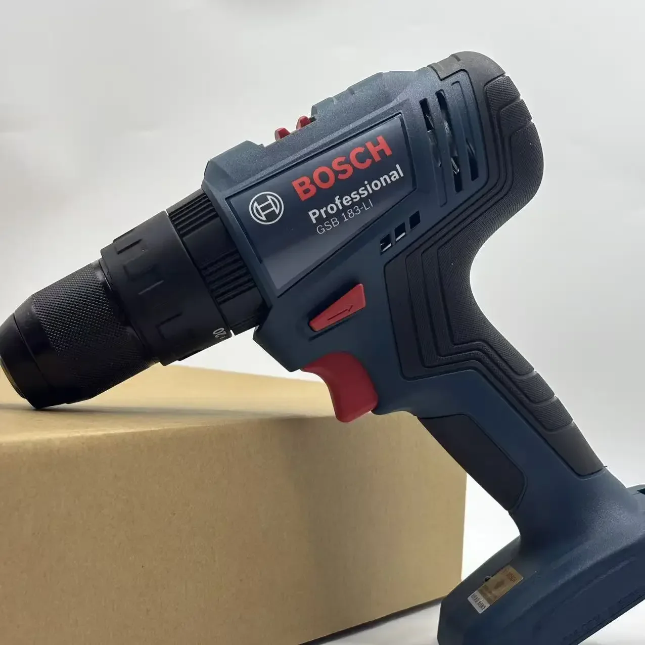Bosch Drill Gsb 18V - สว่านกระแทกไร้แปรงถ่าน Bosch GSB 183-LI 18V 56Nm