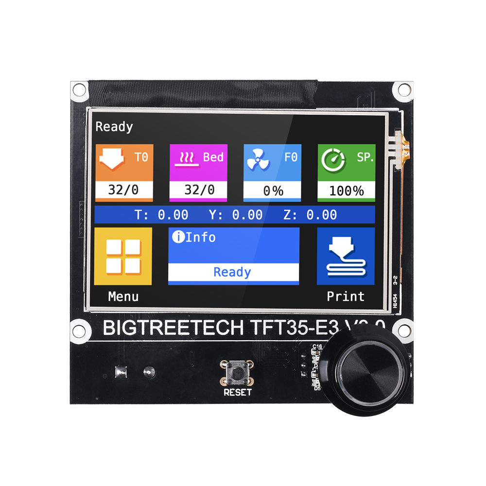 หน้าจอ: BIGTREETECH TFT35 E3 V - Creality Printer Ender 3 V3 บทวิจารณ์และราคา