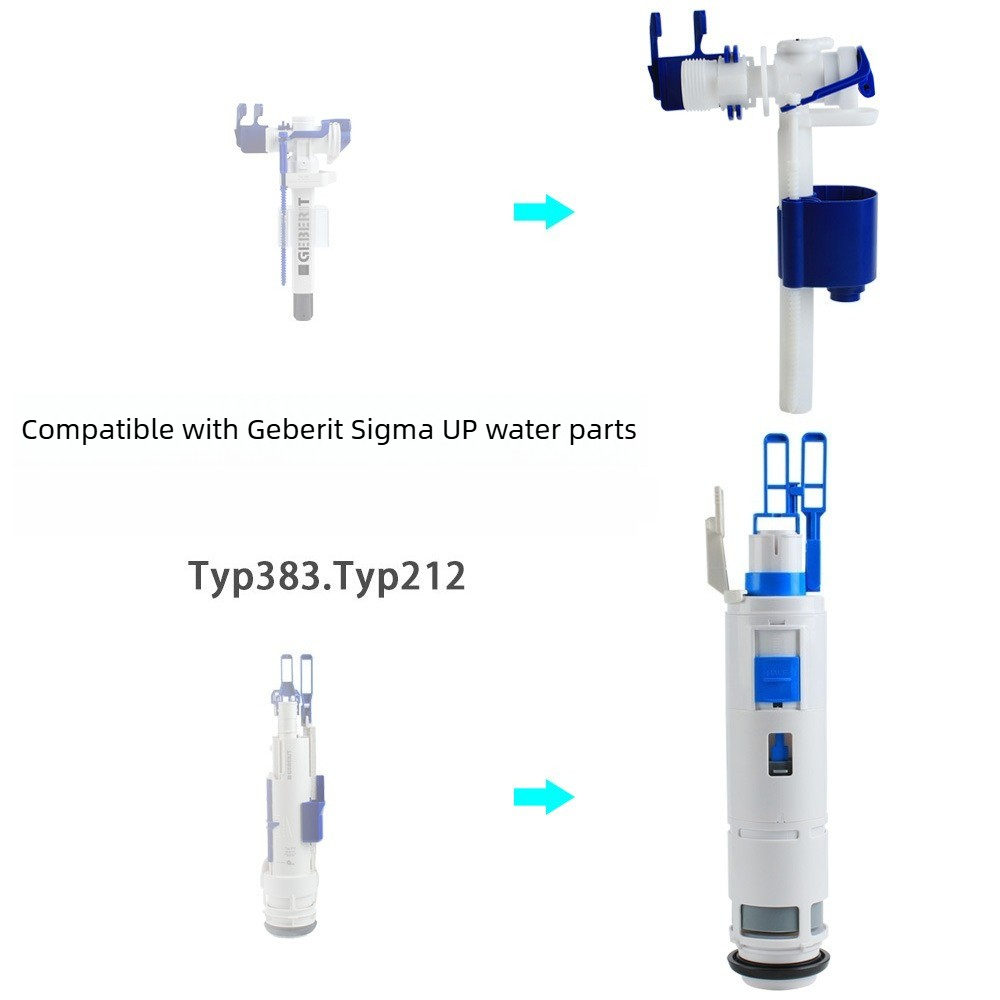 ชุดวาล์วเติมน้ำ + วาล์วล้าง ใช - Toilet Fill Valve บทวิจารณ์และราคา