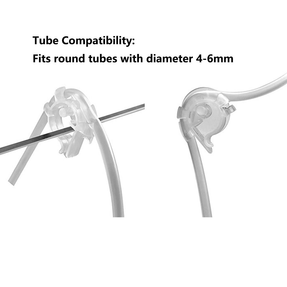 คลิปยึดท่ออากาศตู้ปลาแบบรูปตัว - Plastic Pipe Clip บทวิจารณ์และราคา