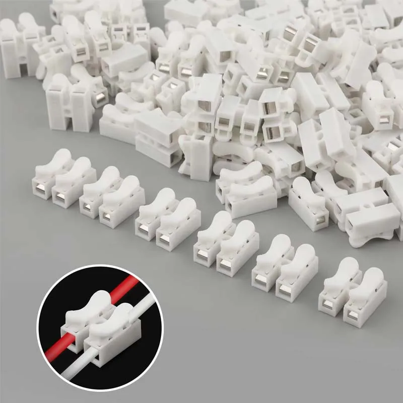 ขั้วต่อสายไฟแบบกด CH2 จำนวน 50 - Push Fit Connector บทวิจารณ์และราคา
