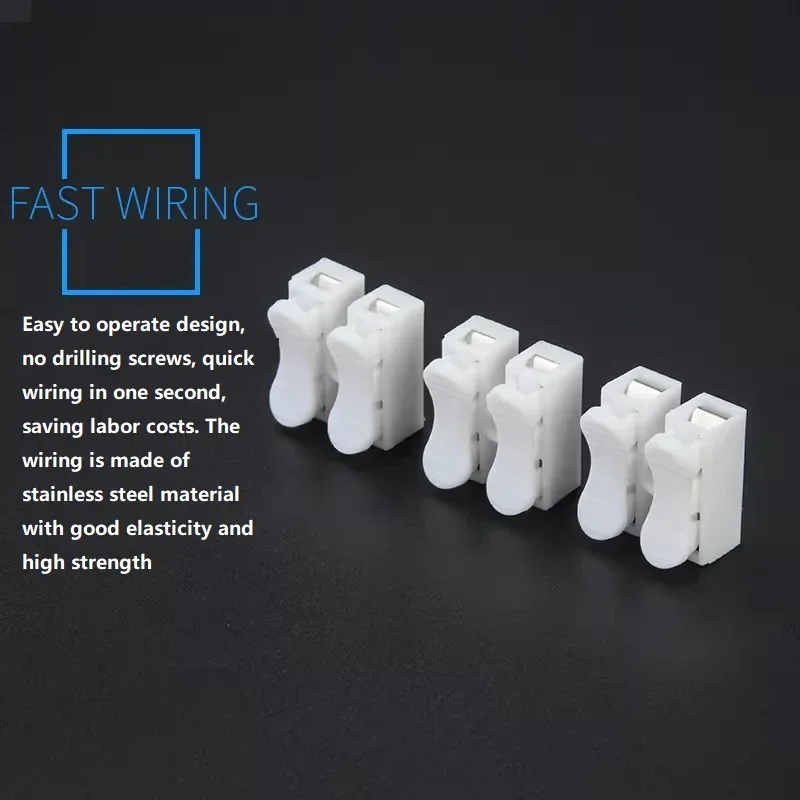 ขั้วต่อสายไฟแบบกด CH2 จำนวน 50 - Push Fit Connector บทวิจารณ์และราคา